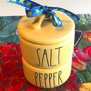 Rae Dunn Stacking Salt & Pepper